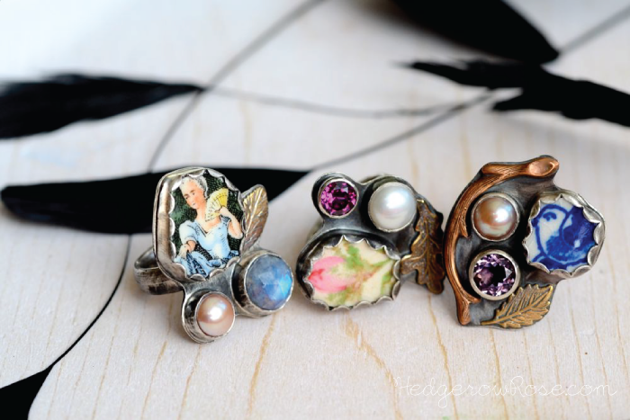 Magpie Rings No. 23, 24 and 25