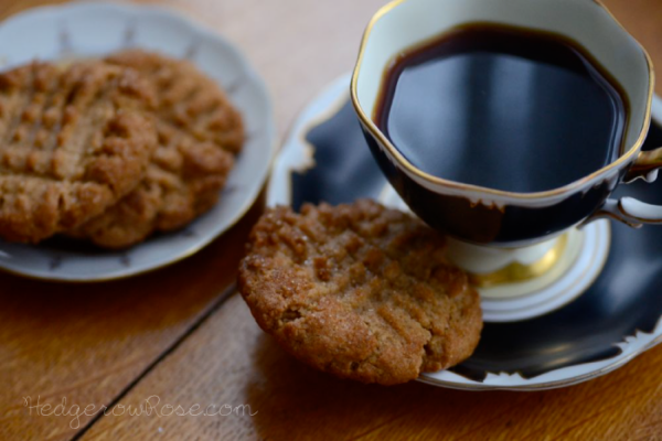 bare feet in the kitchen peanut butter cookies