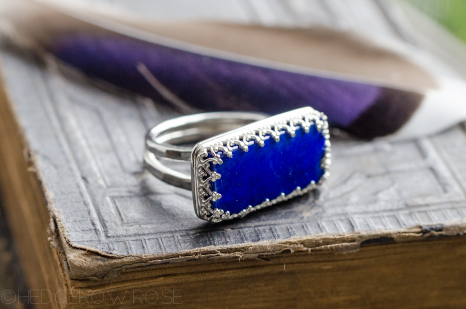 Lapis Lazuli Ring | Hedgerow Rose