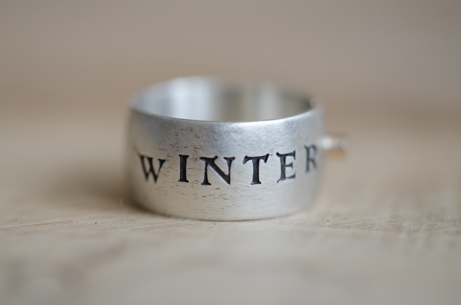 Winter is Coming Ring with Moissanite 1 | Hedgerow Rose