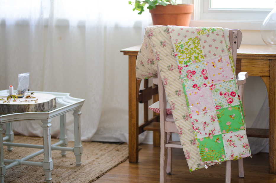 Miss Bee’s Garden – another patchwork quilt