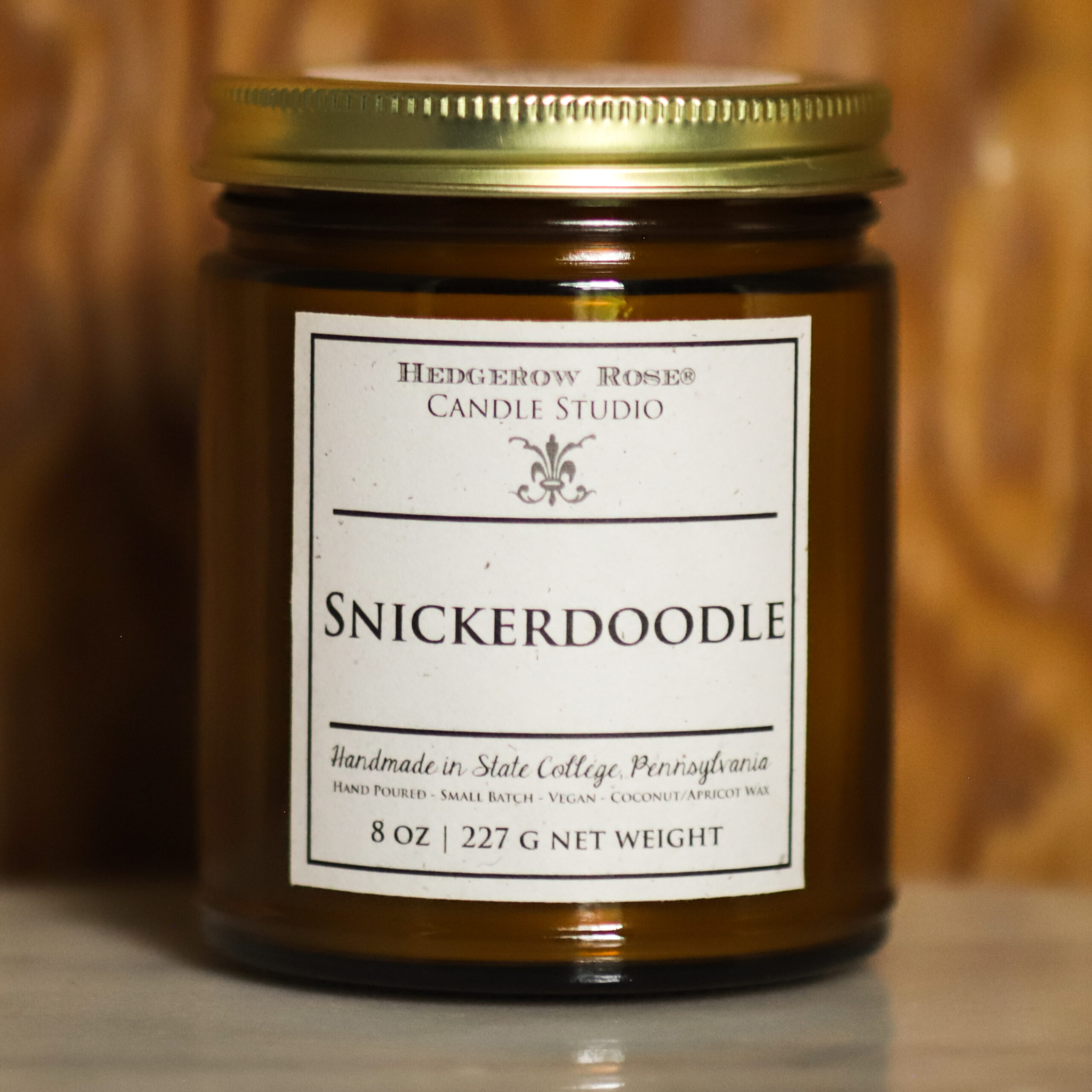 Snickerdoodle - Luxe Handpoured Candle - Coconut Apricot Wax - Vegan - Cruelty Free - Image 2